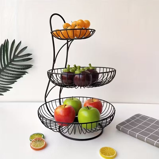 3-Tier Fruit Basket Organizer