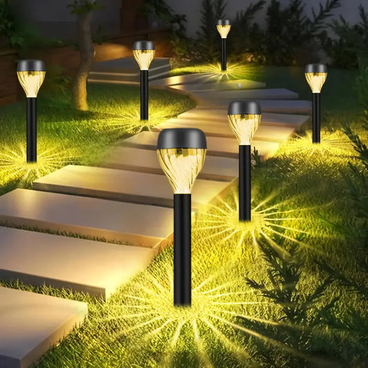 Solar Pathway Landscape Lights - 4 pieces