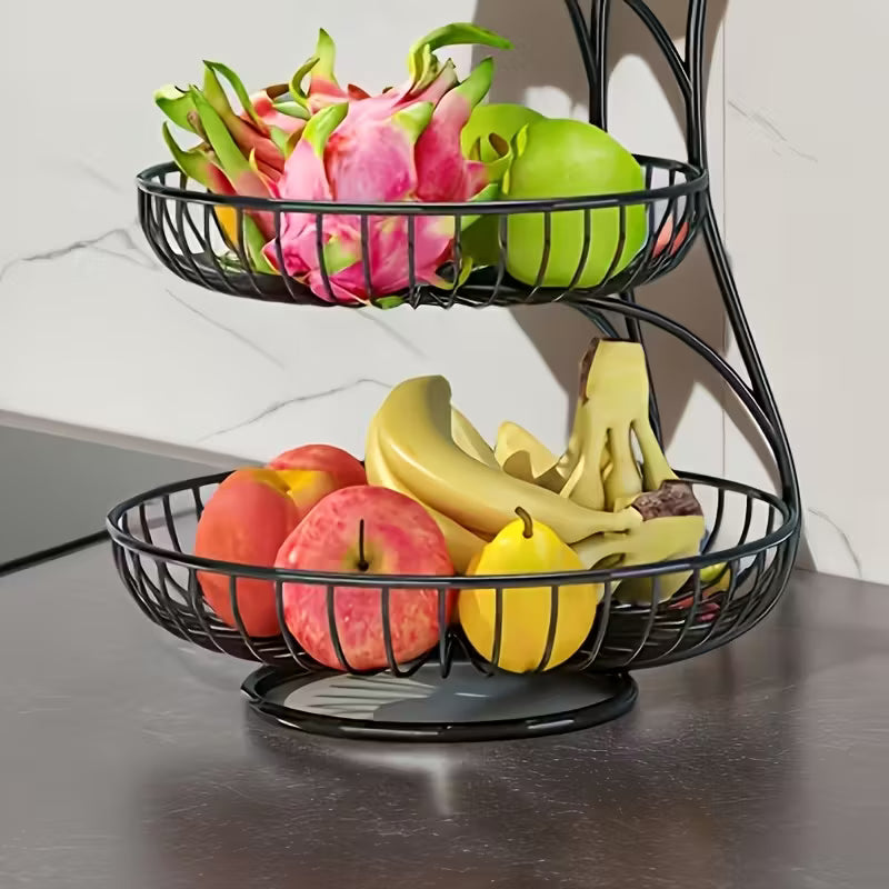 3-Tier Fruit Basket Organizer